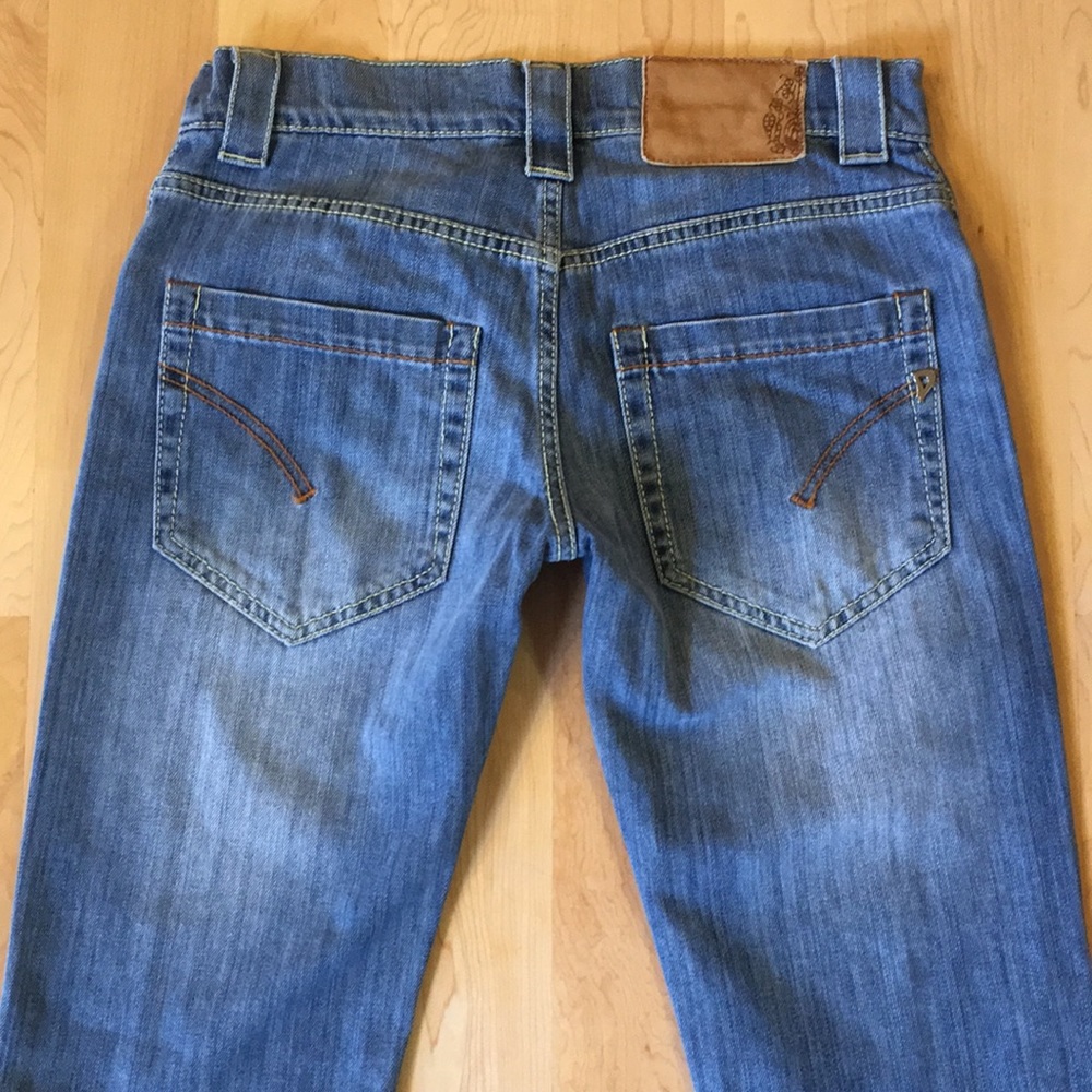 Dondup distressed Glass jeans in Lavendis …